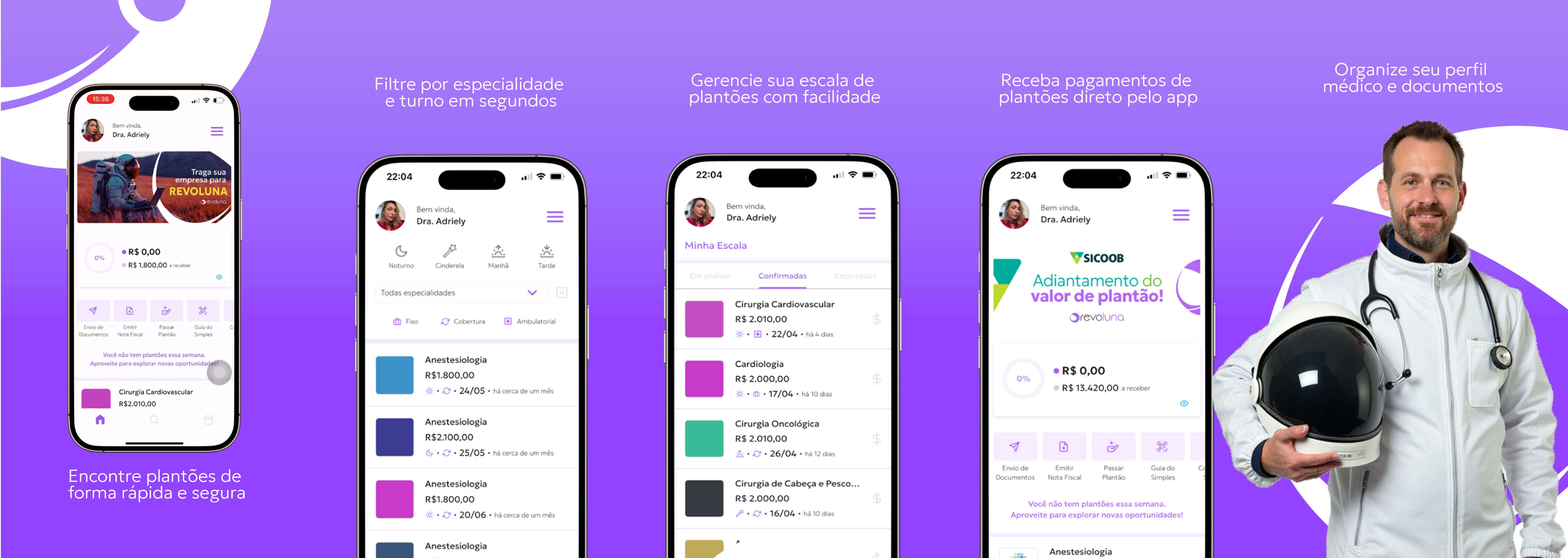 Revoluna — App Store Carousel
