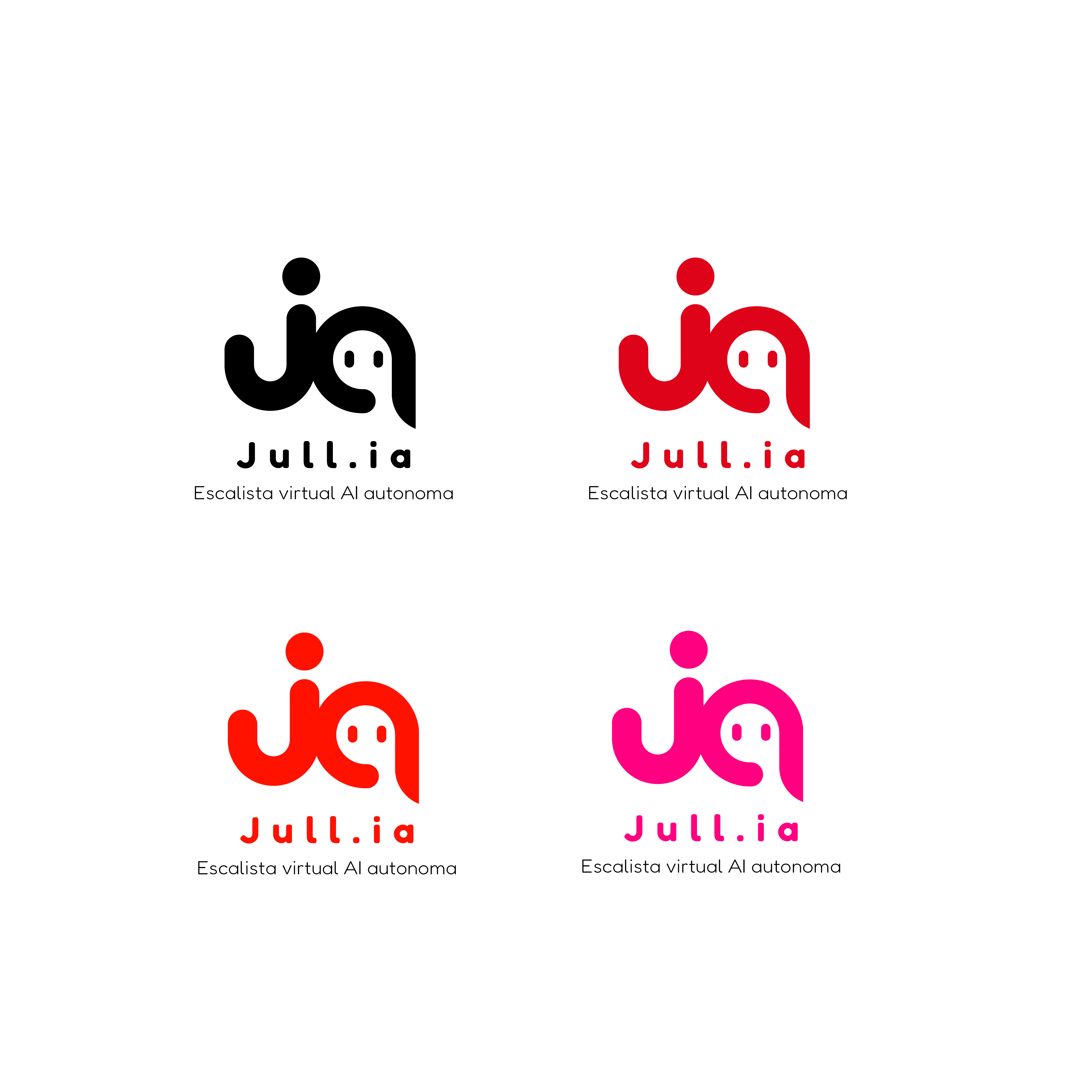 Jull.ia — Variações de Logo
