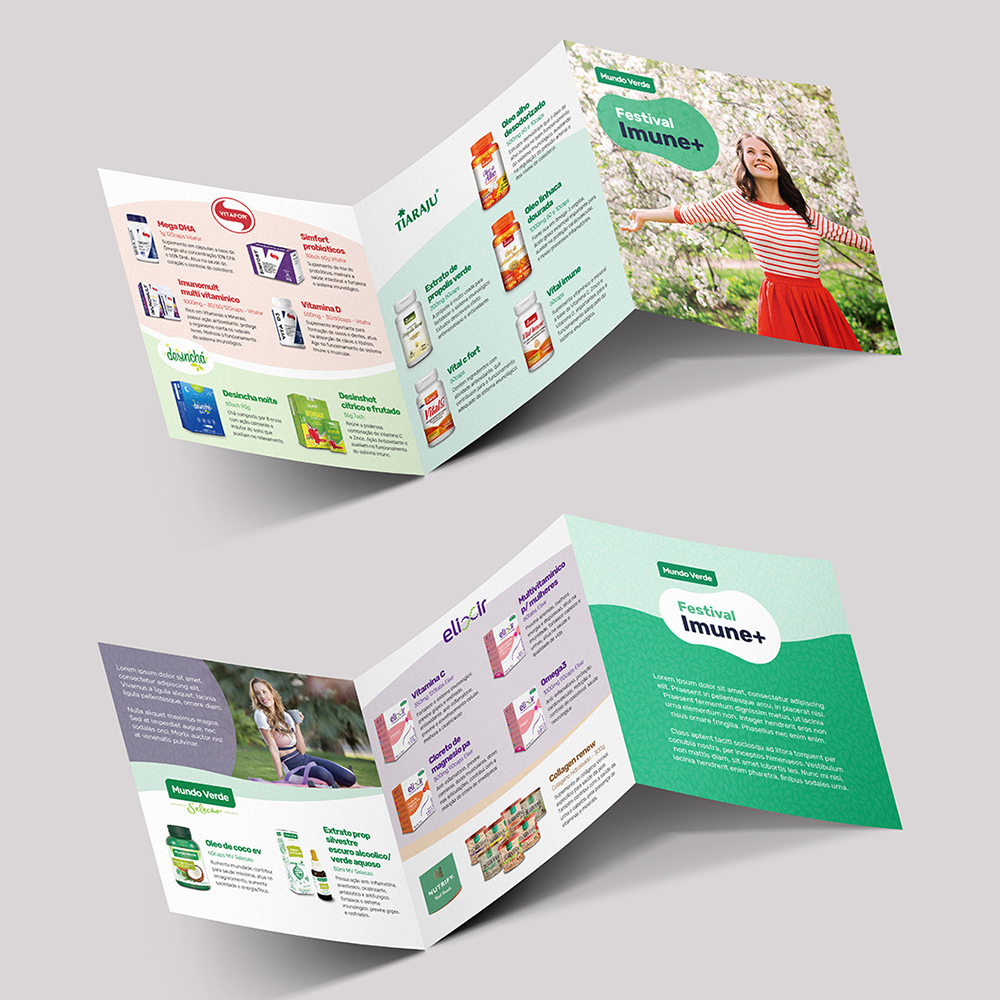 Mundo Verde — Folder Festival Imune+