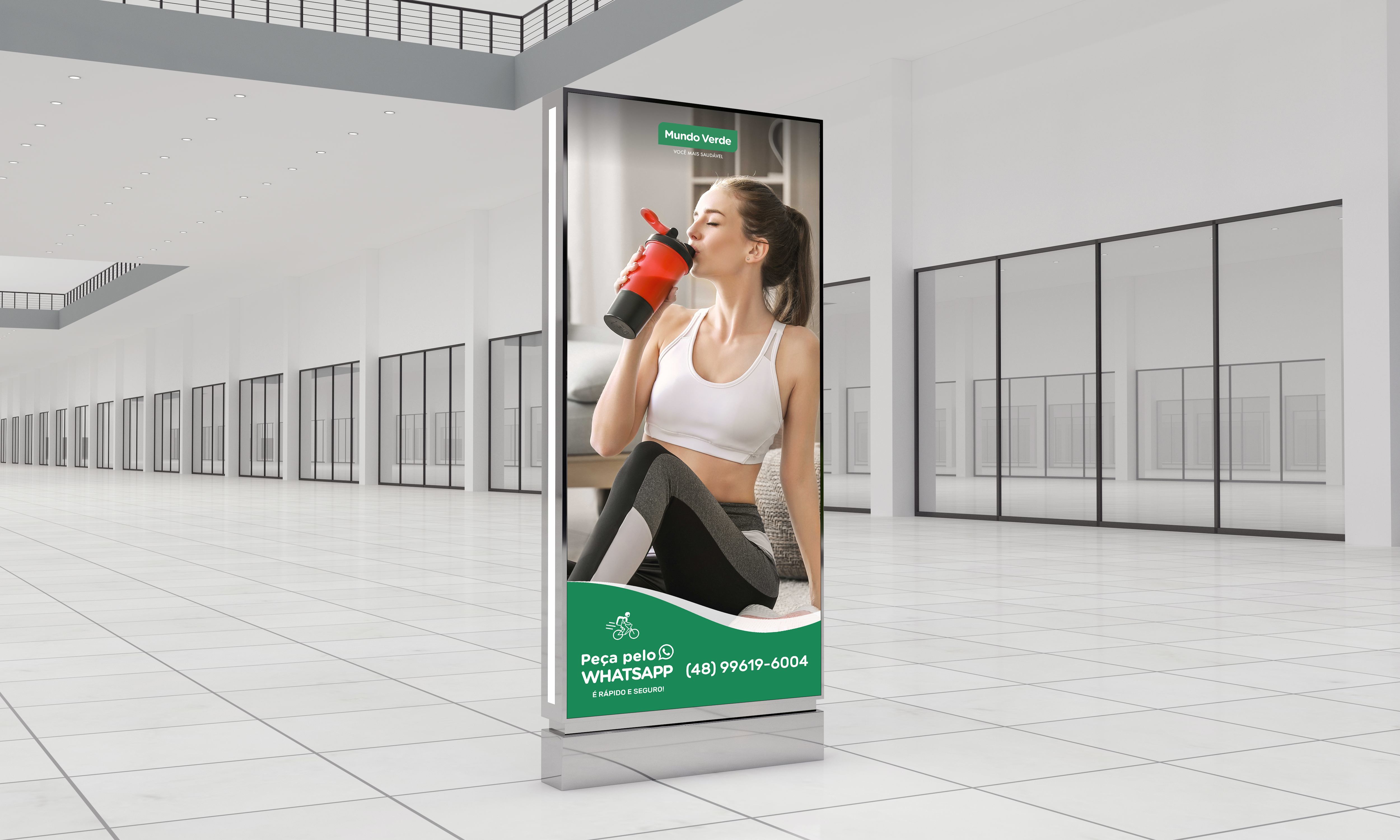 Mundo Verde — Totem WhatsApp